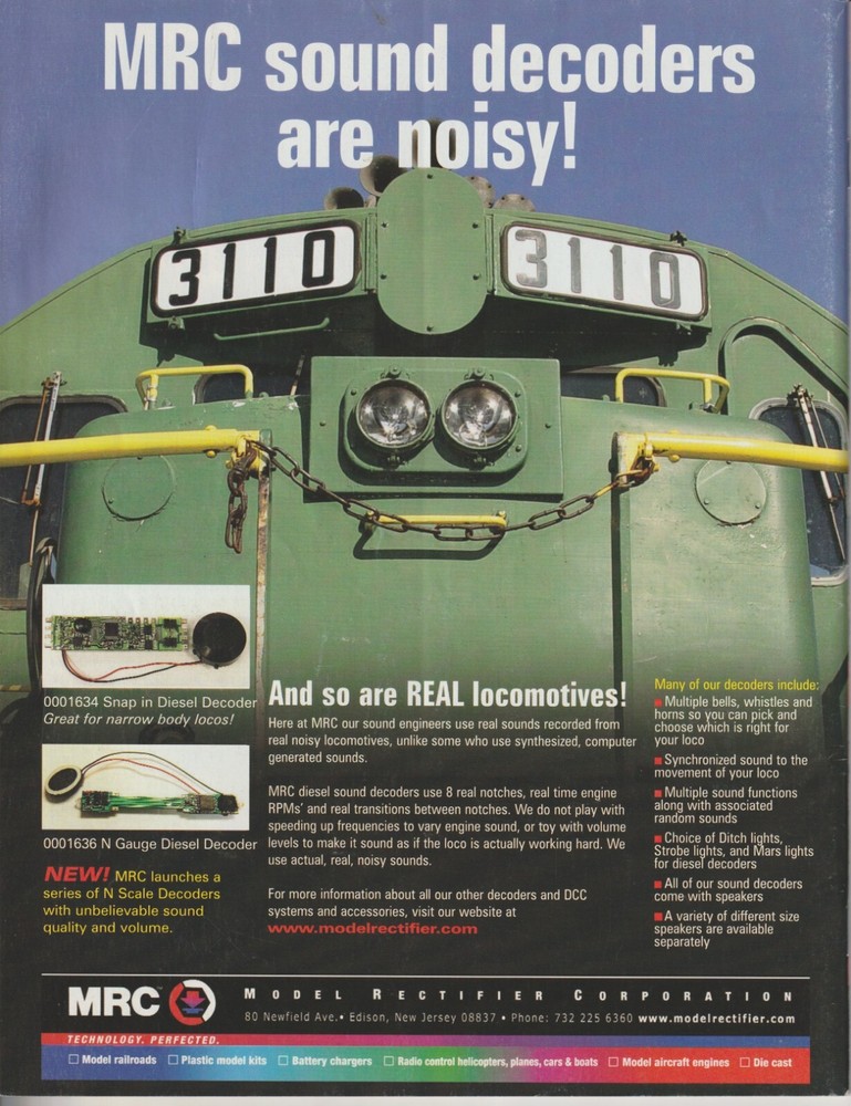 MODEL RAILROADER AUGUST 2006 Magazine - BACK ISSUE