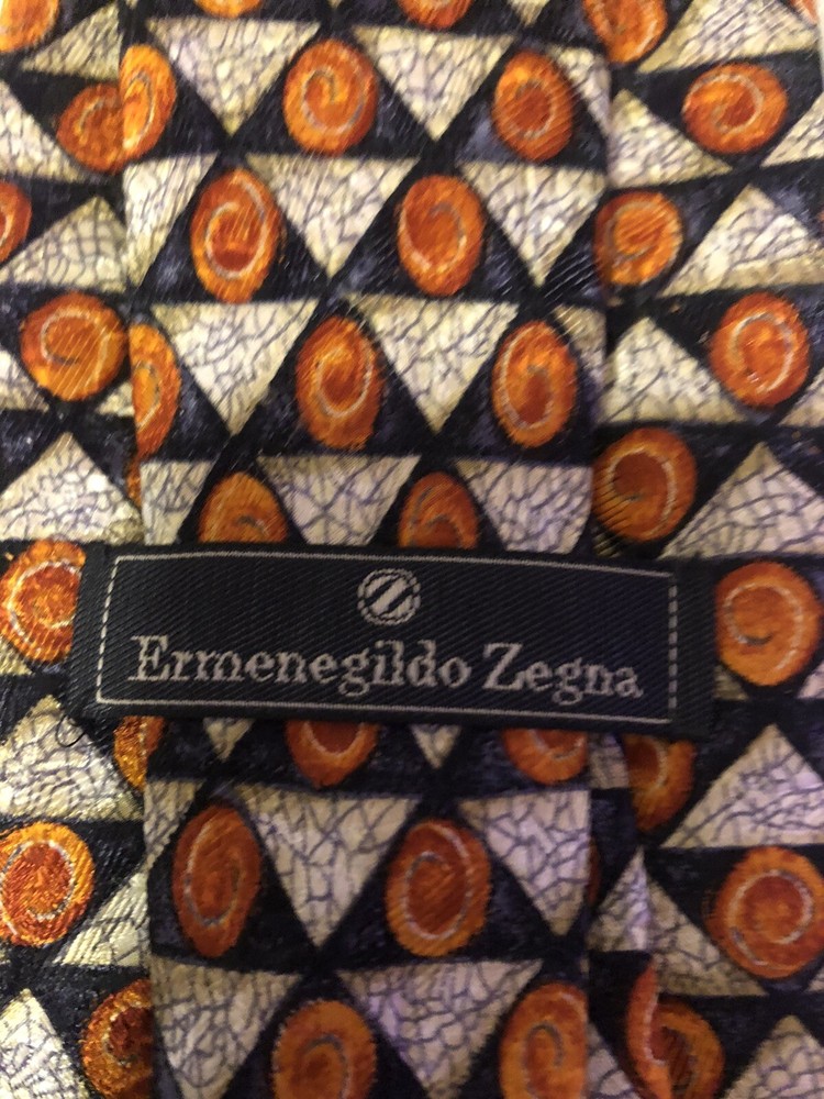 ermenegildo zegna tie multicolor