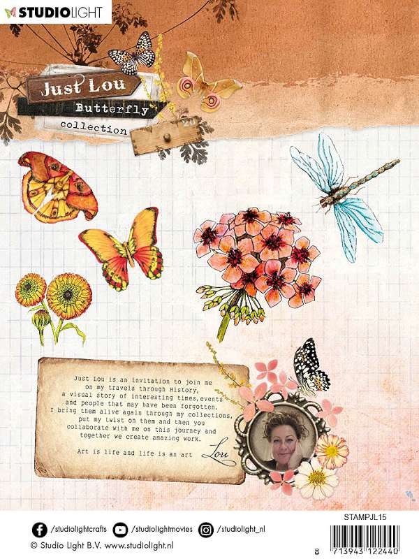 Studio Light Butterfly Clear Stamp Nr.15