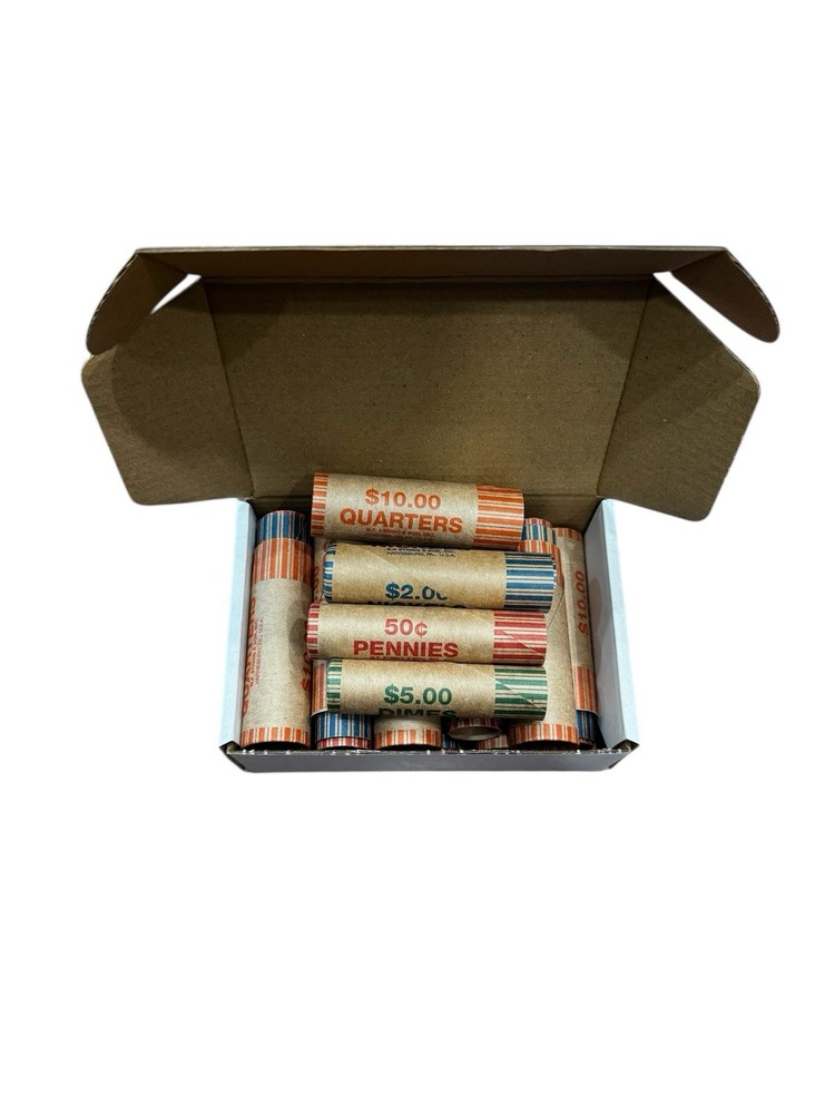 72 Assorted Coin Wrappers