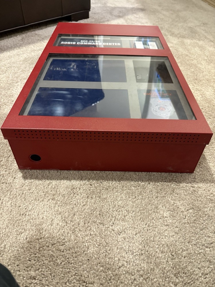 FireLite Acc-25/50 Voice Evacuation Panel. TECH TESTED. WITH CARDS