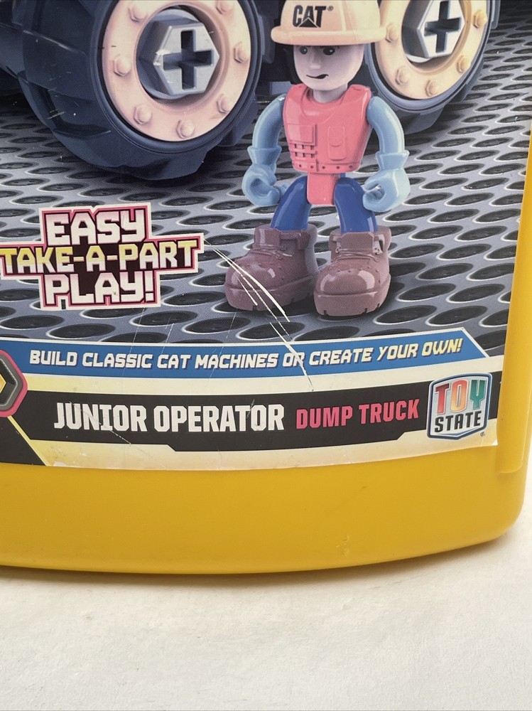 CAT Machine Maker Junior Operator Dump Truck Construction Assembly Kit