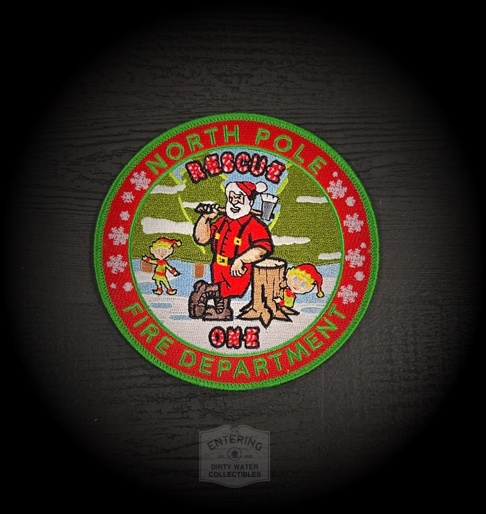 NORTH POLE FIRE DEPARTMENT Rescue One PATCH NEW