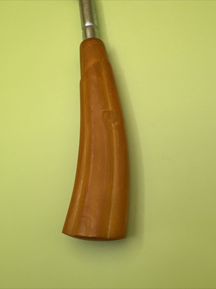 9.5” Vintage bakealite handled MCM meat Fork