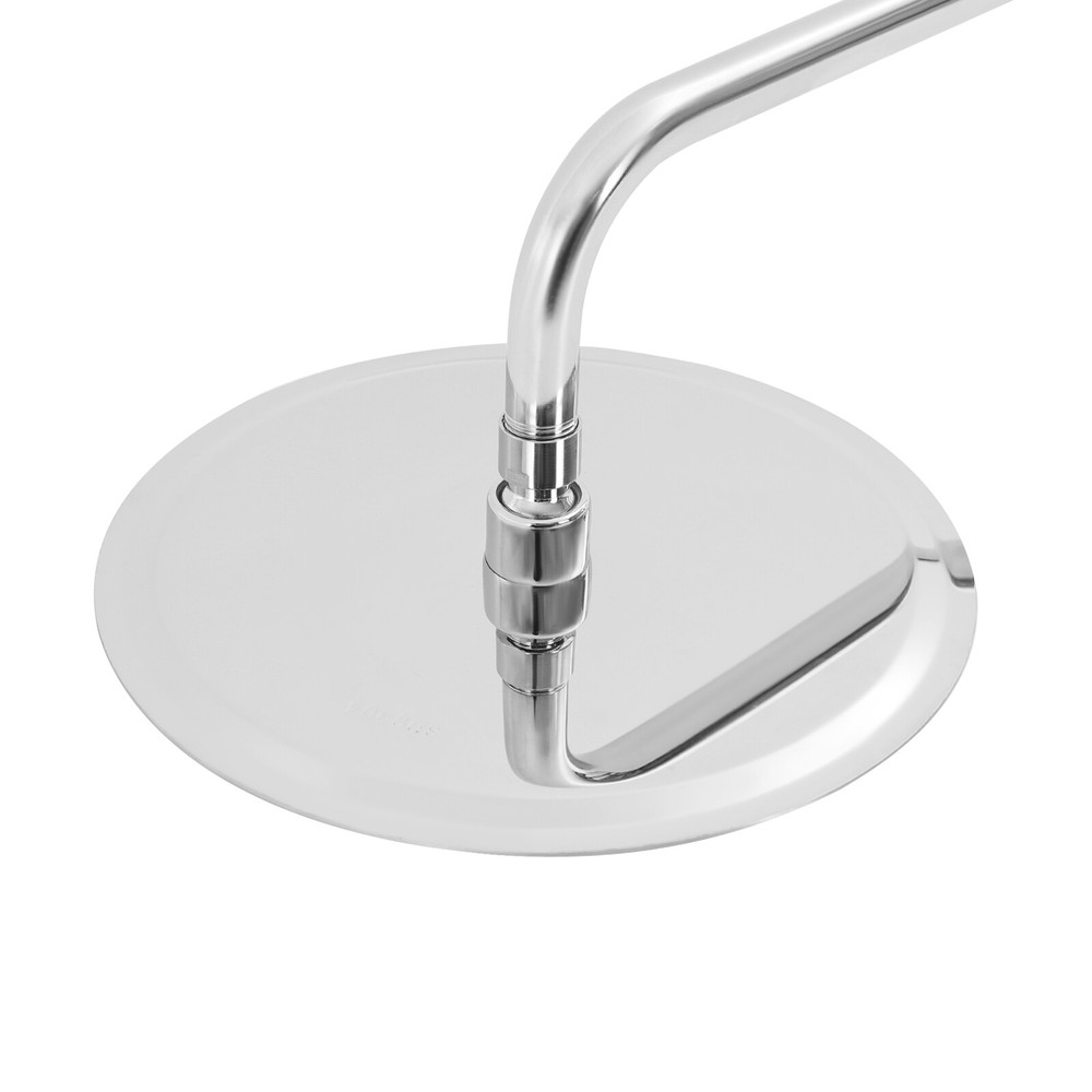 Modern Overhead Wall Mounted Waterfall Shower System Stainless Steel
