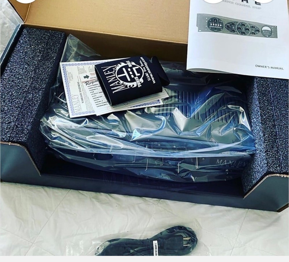 Manley Labs Core Channel Strip w/ Mic Pre Amp, Compressor EQ