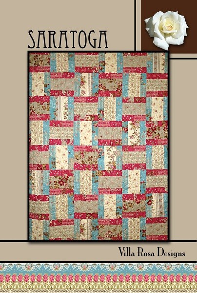 Saratoga Quilt Pattern-A Fat Quarter Pattern