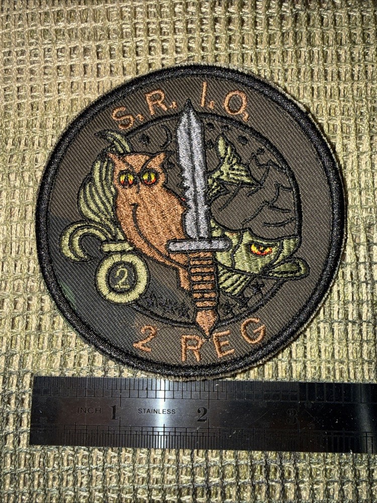 French Foreign Legion Special Operations SRIO 2 Reg Patch