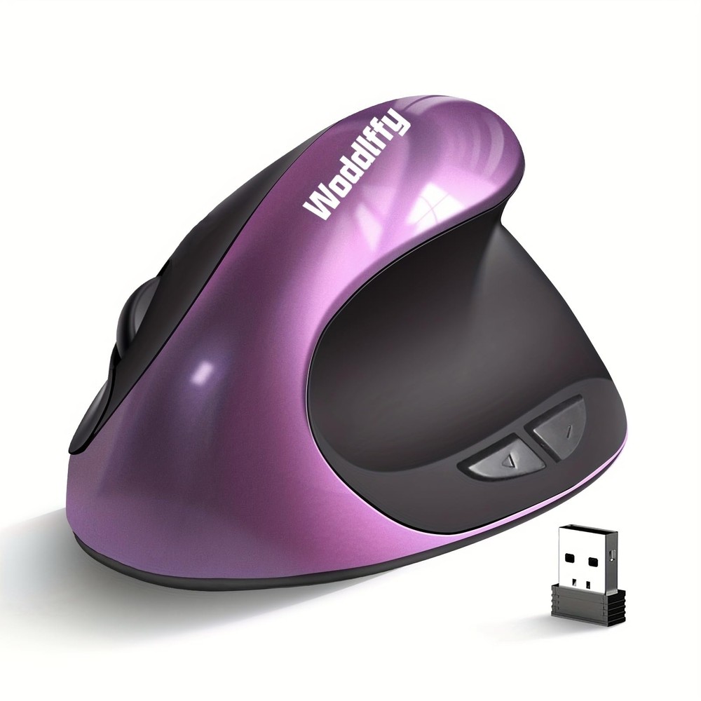 Ergonomic Mouse Wireless, Vertical Mouse Right Handed Small Mouse with 6 Butt...