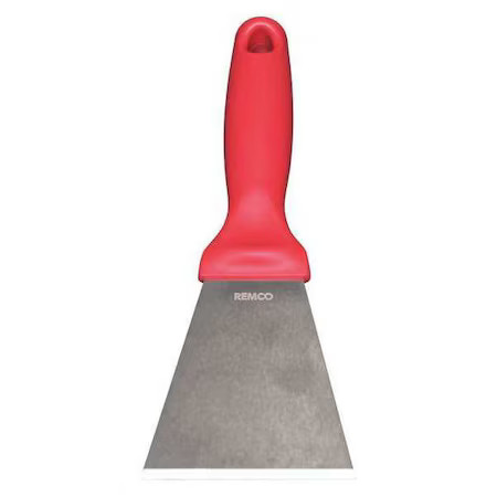 Remco 69724 Scraper, Ss, 3" Blade W, Red