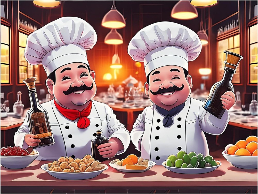Tile Mural Buon Appetito Cafe Chef Cooking Kitchen Art Backsplash Marble Ceramic