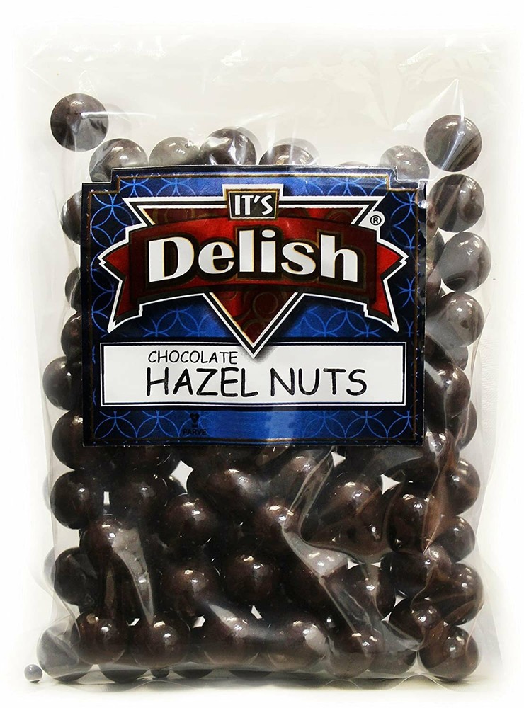 Gourmet Dark Chocolate Covered Hazelnuts by Its Delish, 2 lbs
