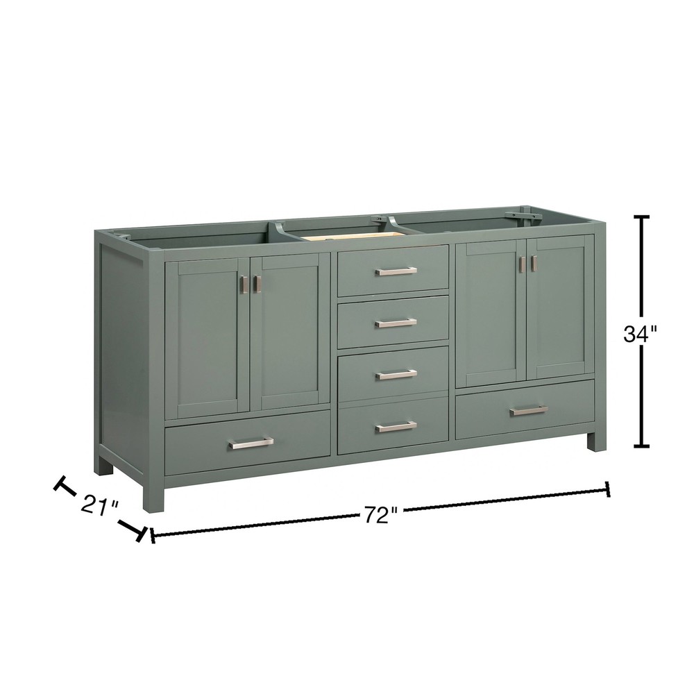 Avanity MODERO-V72 Modero 72" Double - Wood