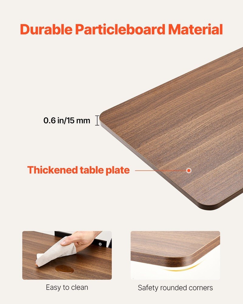 Overbed Table with Flip Top - Adjustable Height & Angle, 4 Wheels, Cup Holder