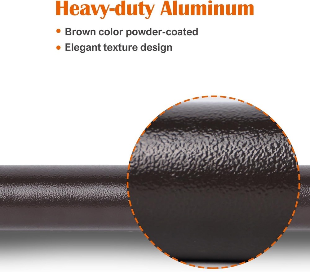 Blissun Umbrella Replacement Lower Pole, Aluminium Patio Extension...