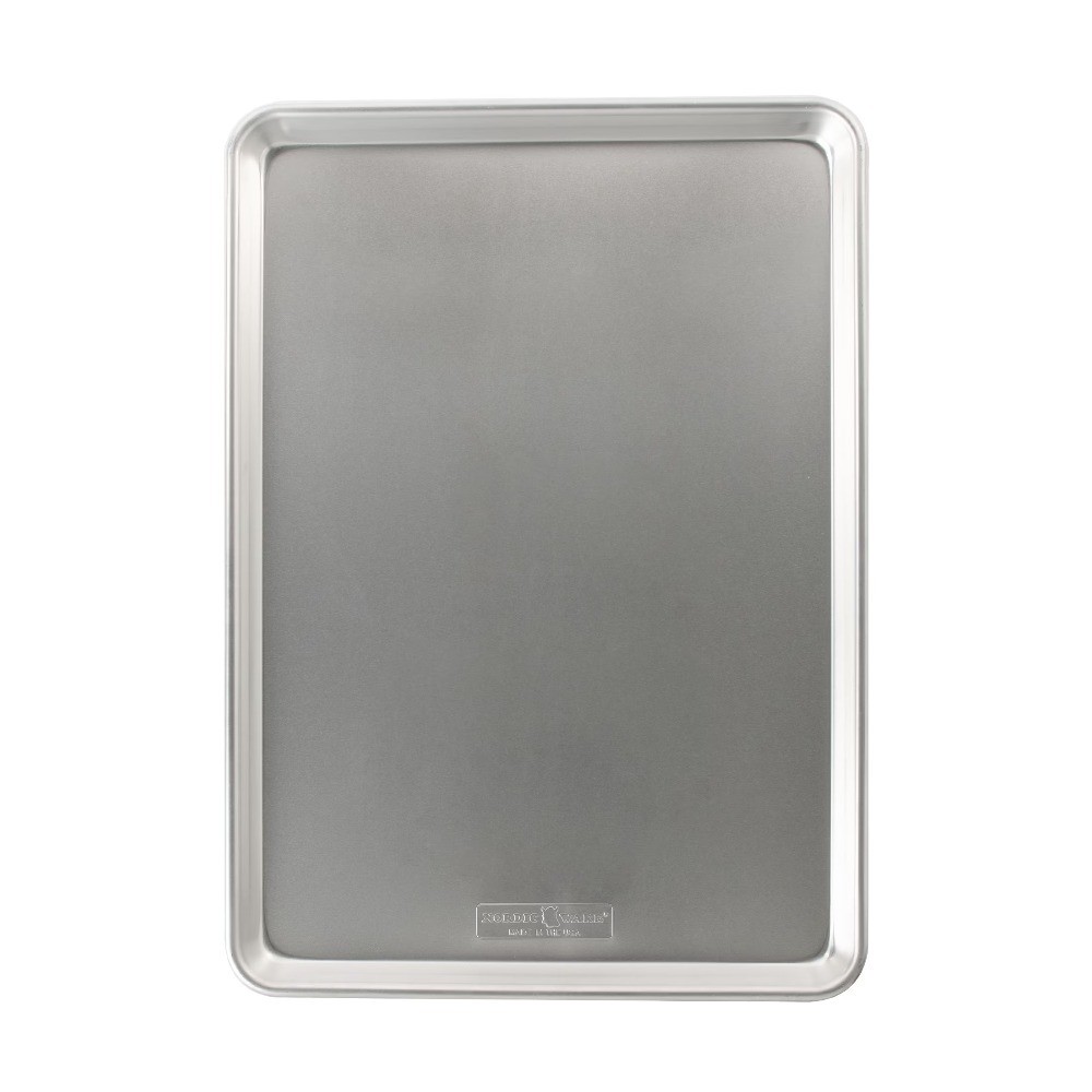 Naturals 21" x 15" Aluminum Extra Large Rectangular Cookie & Baking Sheet Pan