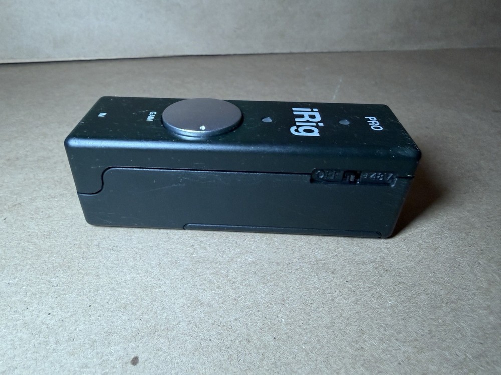 IK Multimedia iRig Pro Universal Audio-MIDI Interface Pro for iOS and Mac