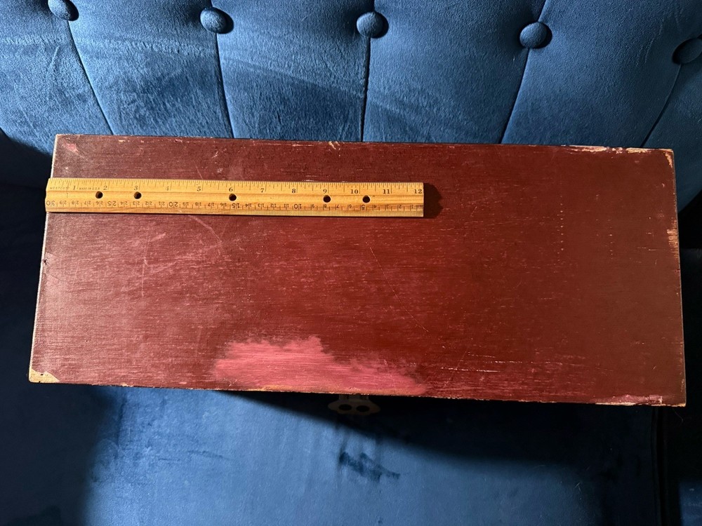 Japanese large old lacquerware box
