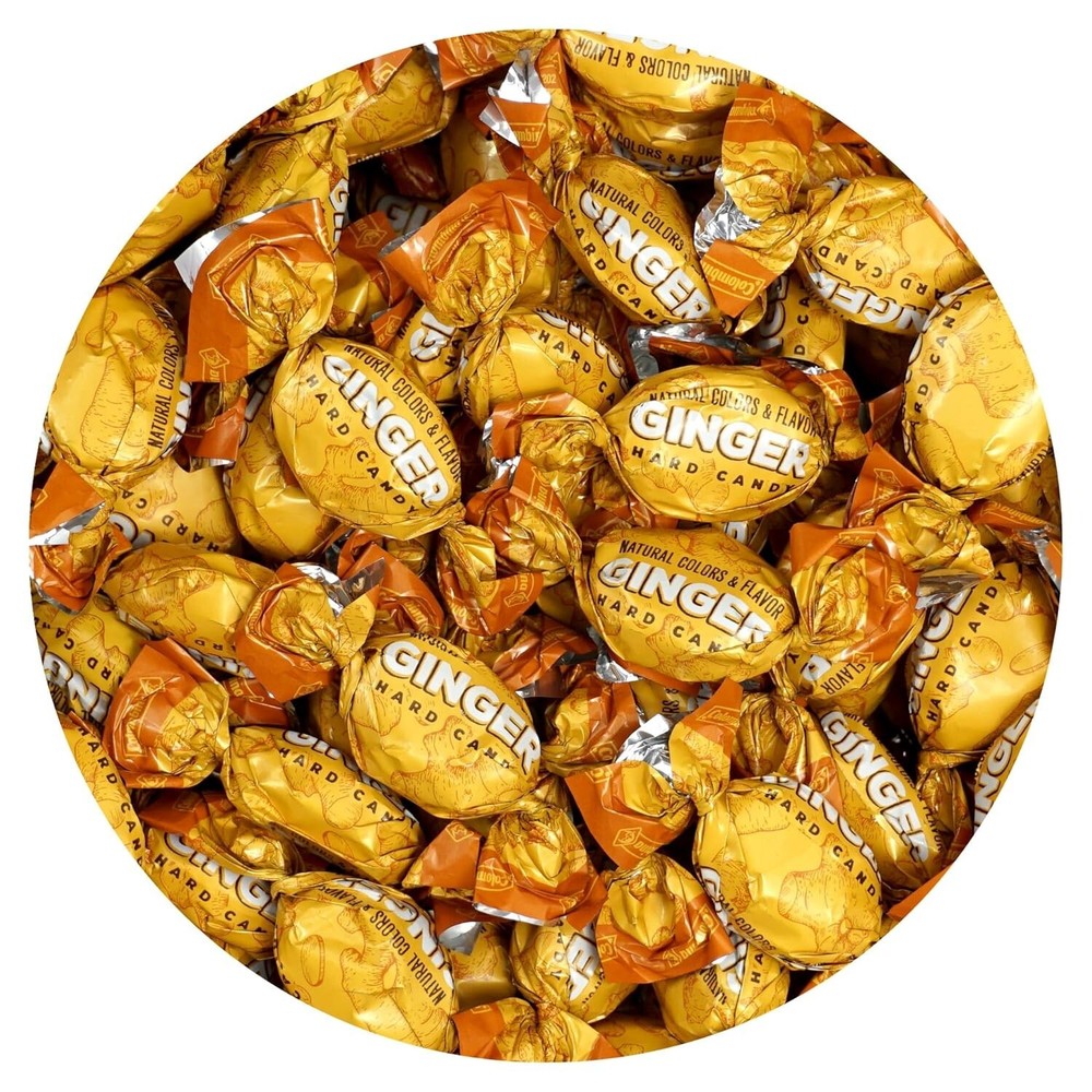 Hard Ginger Candy  for Nausea / indigestion & motion sickness relief- 2- lb