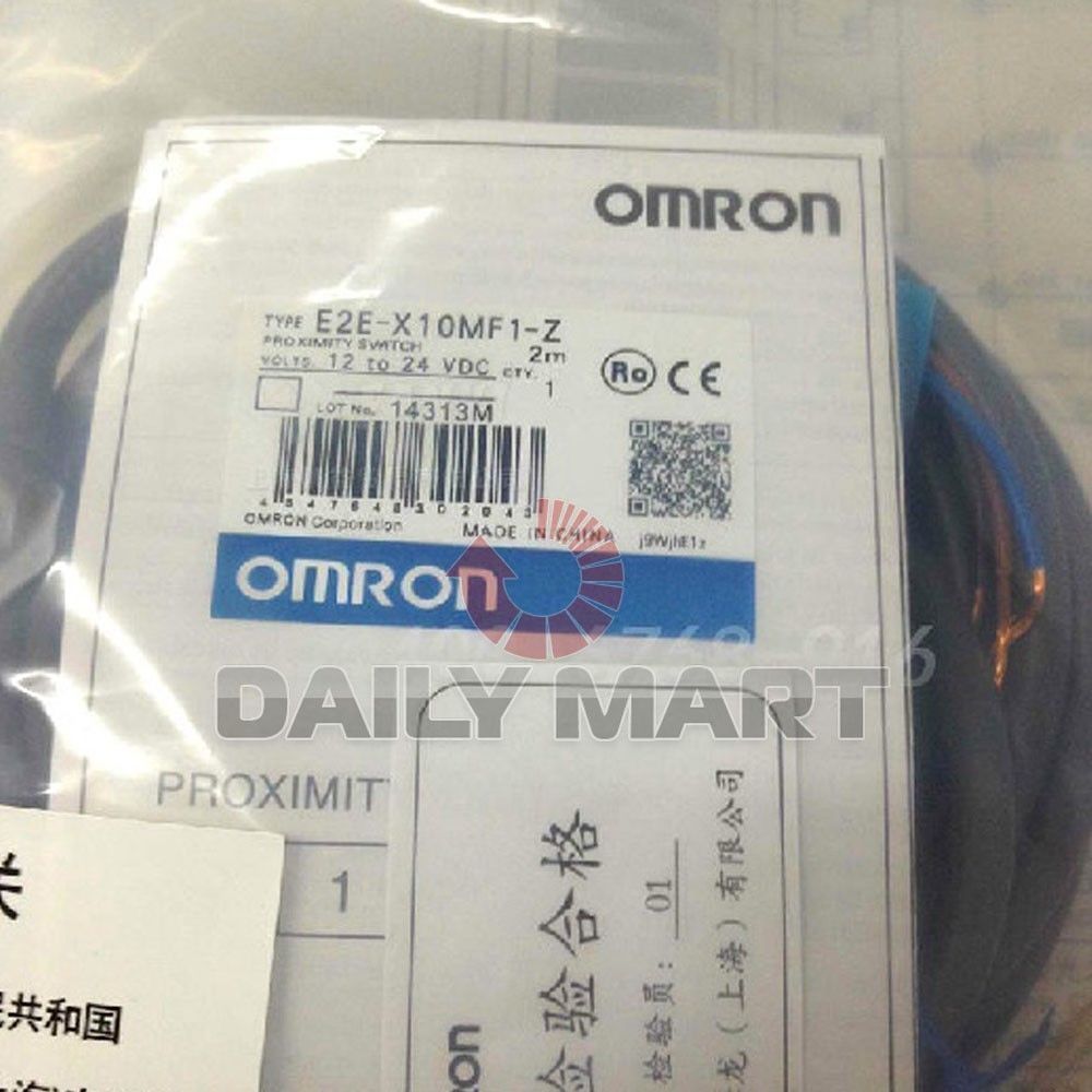 OMRON-E2E-X10MF1-Z NEW  Proximity Switch Sensor 2M Shock Resistance PLC