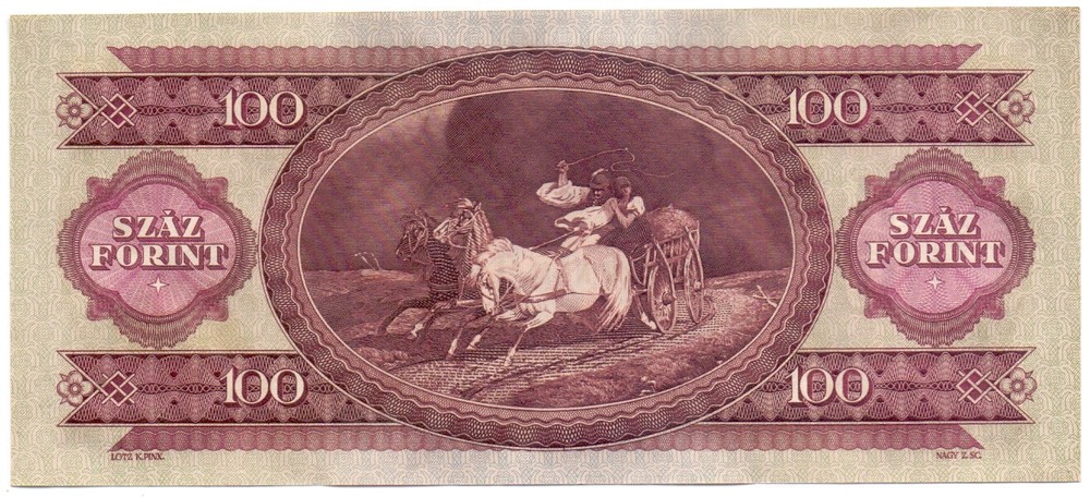 Hungary 100 forint 1960 UNC