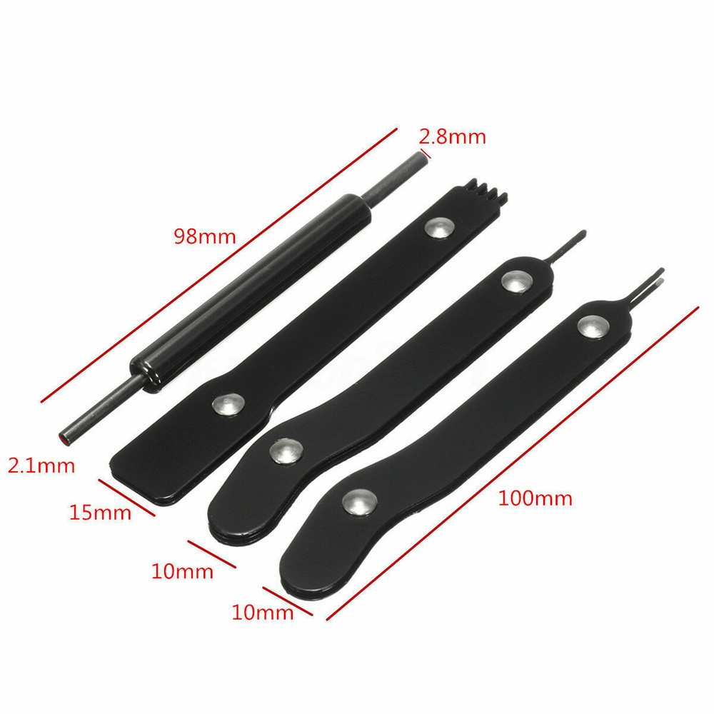 PC ATX PSU PCI Power Cable Connector Molex Pin Removal Remover Modding Tool Kit