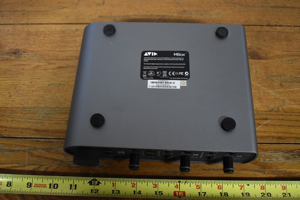 Avid Pro Tools Mbox 3rd Gen Audio Interface Model# 9100-65006-00