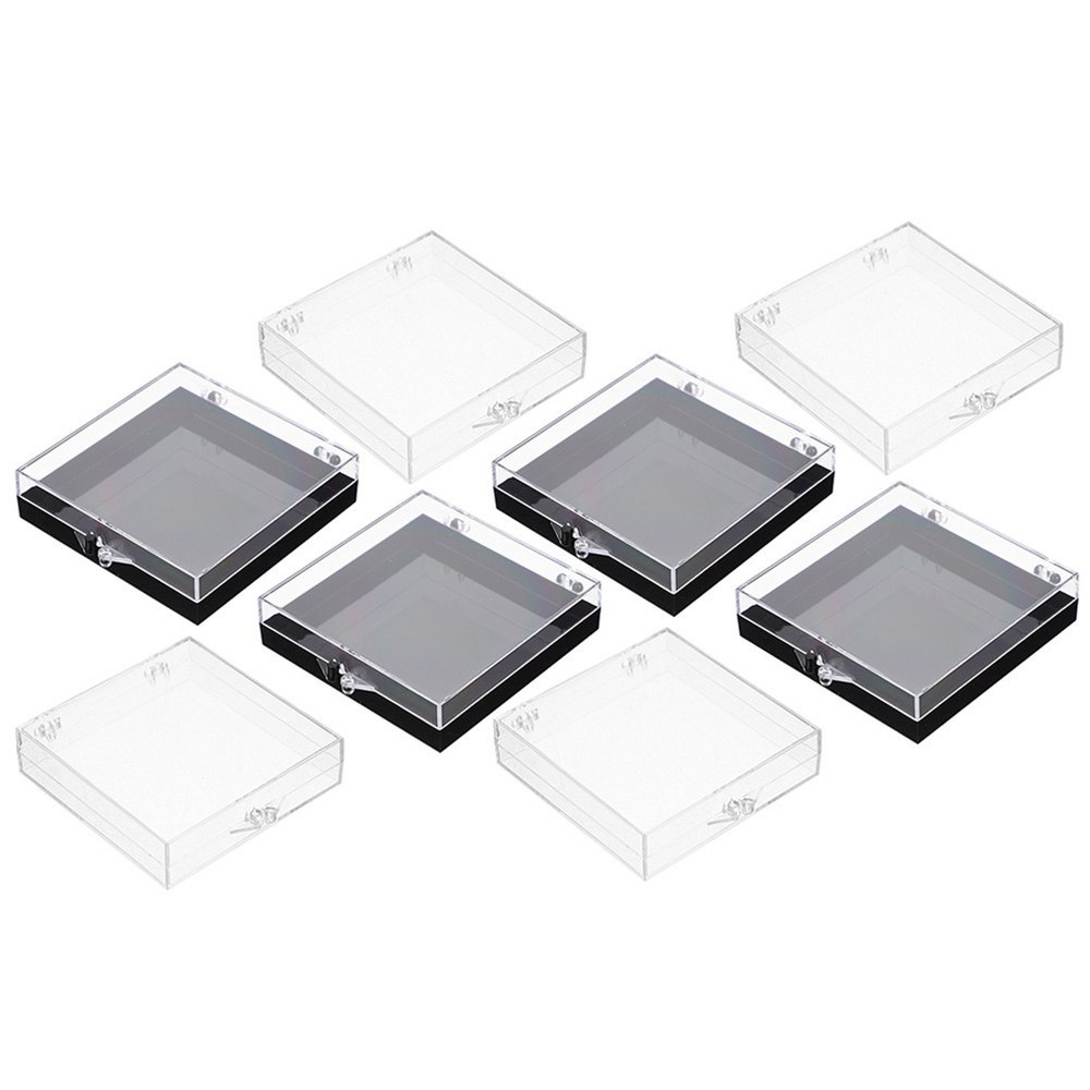 8pcs Nail Tips Box Press on Nails Storage Case Organizer Case Packaging Box