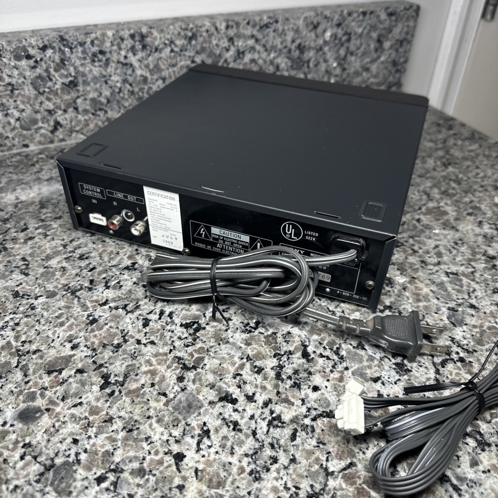 Sony Compact Disc Player CDP-S207 Tested & Working