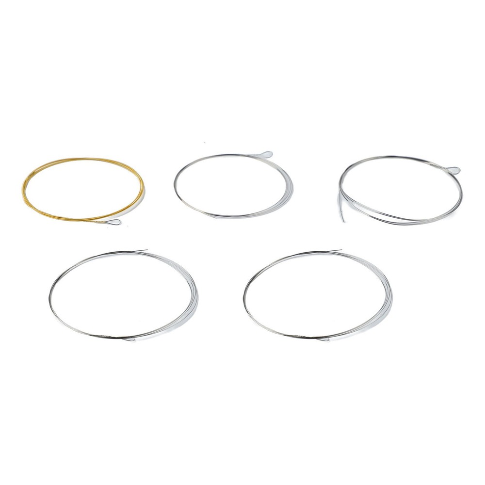 5 String Banjo String Stainless Steel Full Resonance Thick High Notes Strings