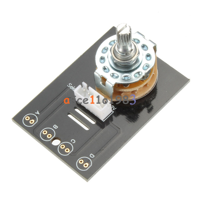 DIY Board Relay Switch Signal Selector Audio Input Signal Amplifier Board