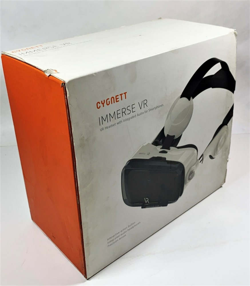 Cygnett CY2059VRHEA Virtual Reality Headset for Android - White