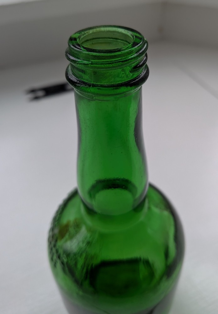 Vintage Mohawk Liqueurs green Bottle