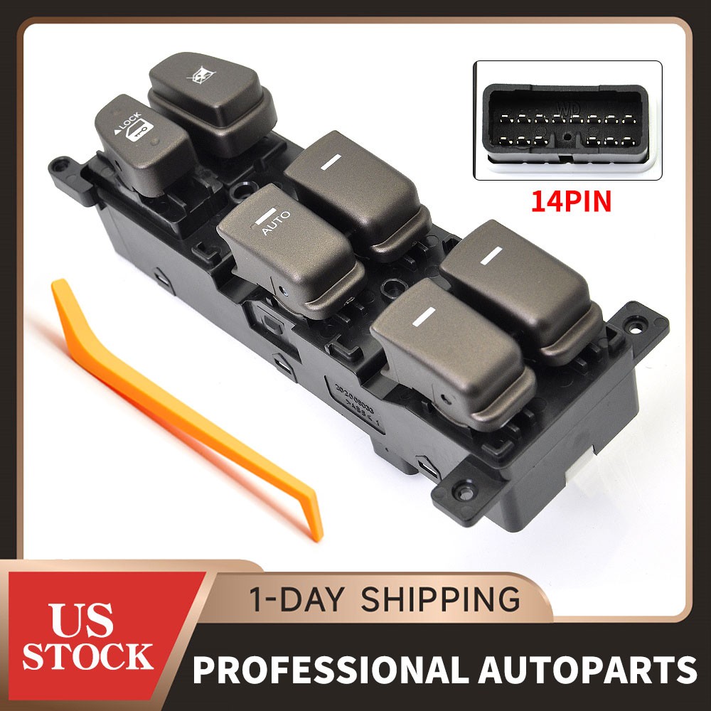 🔥For 2009-2010 HYUNDAI SONATA POWER WINDOW MASTER CONTROL SWITCH DRIVER SIDE US