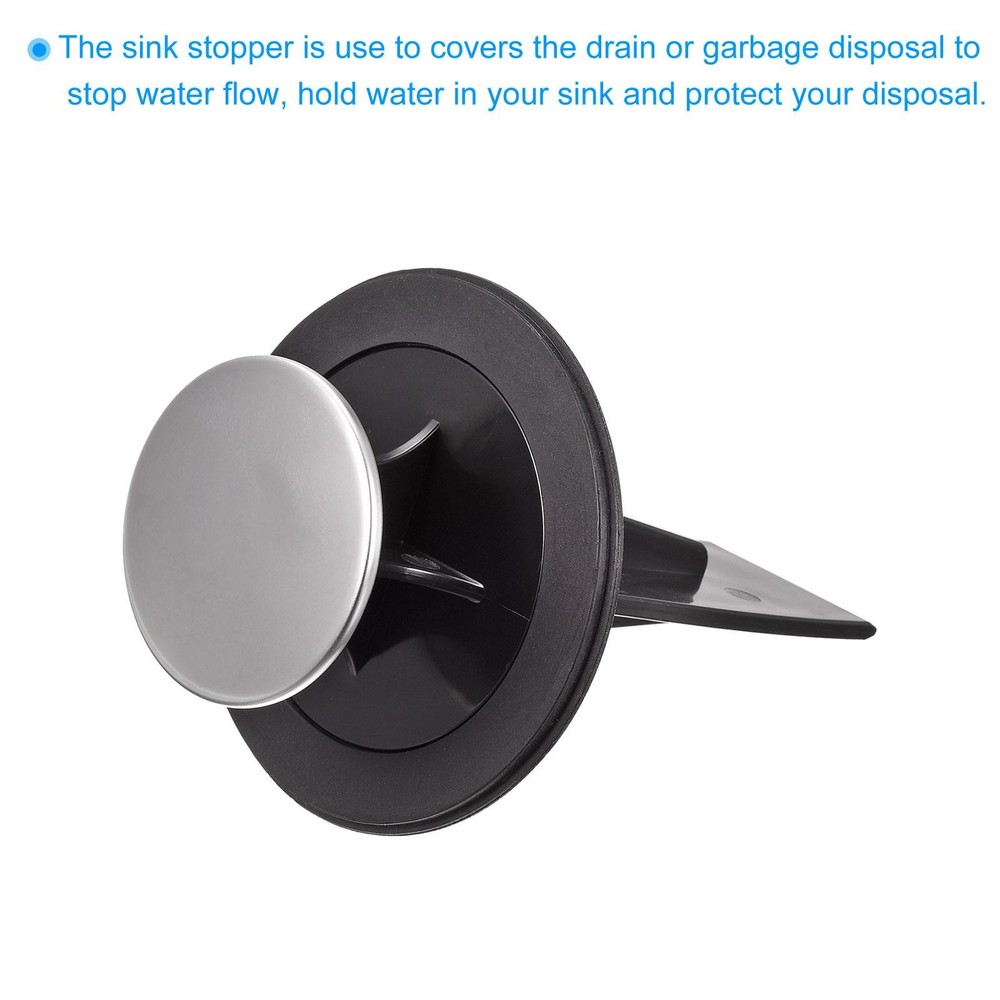Kitchen sink piston cap, for garbage disposal exhaust cap 3.14"