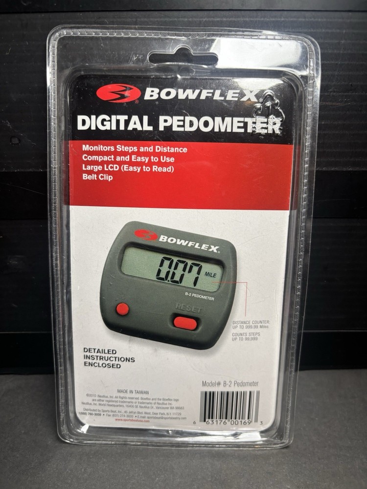 Bowflex Digital Pedometer, model B-2.