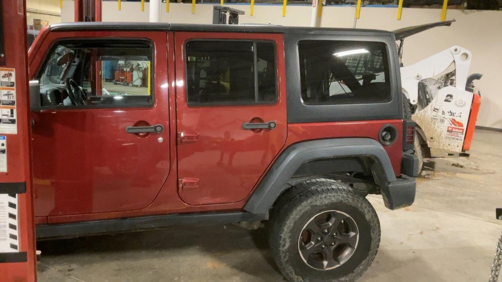 Used Windshield Frame fits: 2012 Jeep Wrangler Grade A