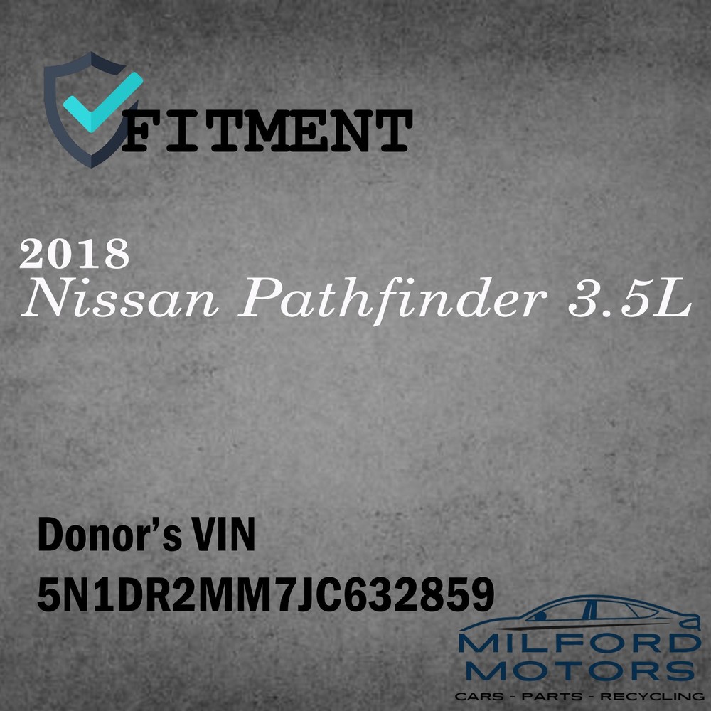 Fuse Relay Junction Box Fits 2018 Nissan Pathfinder 3.5L