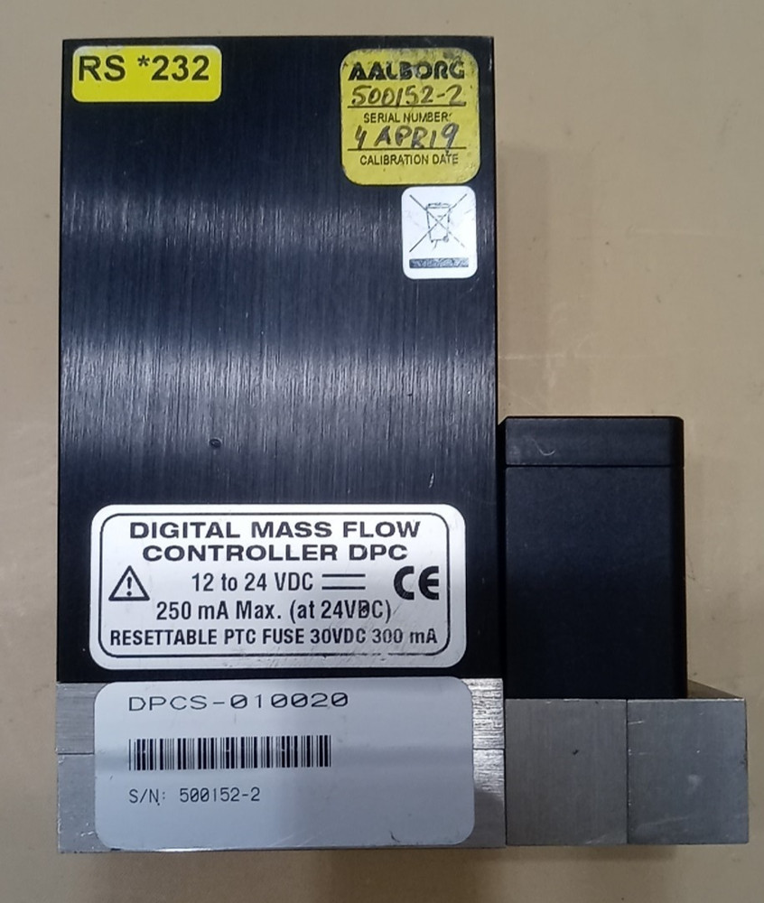 Aalborg AIR DPC07 DPC INTELLIGENT Mass Flow Controller Digital Meter 0-5