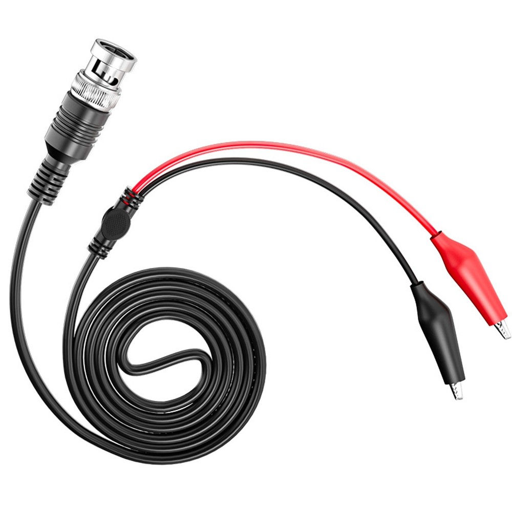 Crocodile Clip Adapter Set with BNC Connector for Laboratory Testing Needs