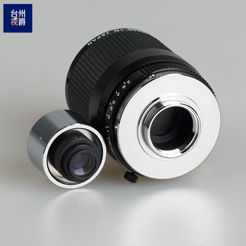 Pre-owned Computar TEC-M55 Telecentric Macro Industrial Lens + Teleconverter