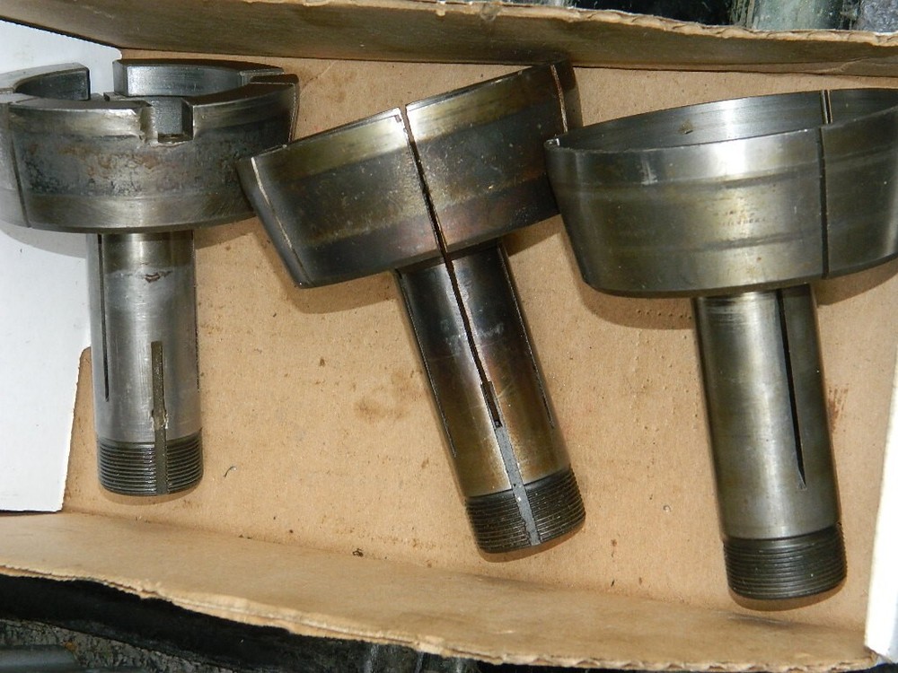 Hardinge 5C Step Collets 3 3/16" OD ( 7pcs ) LOT - J