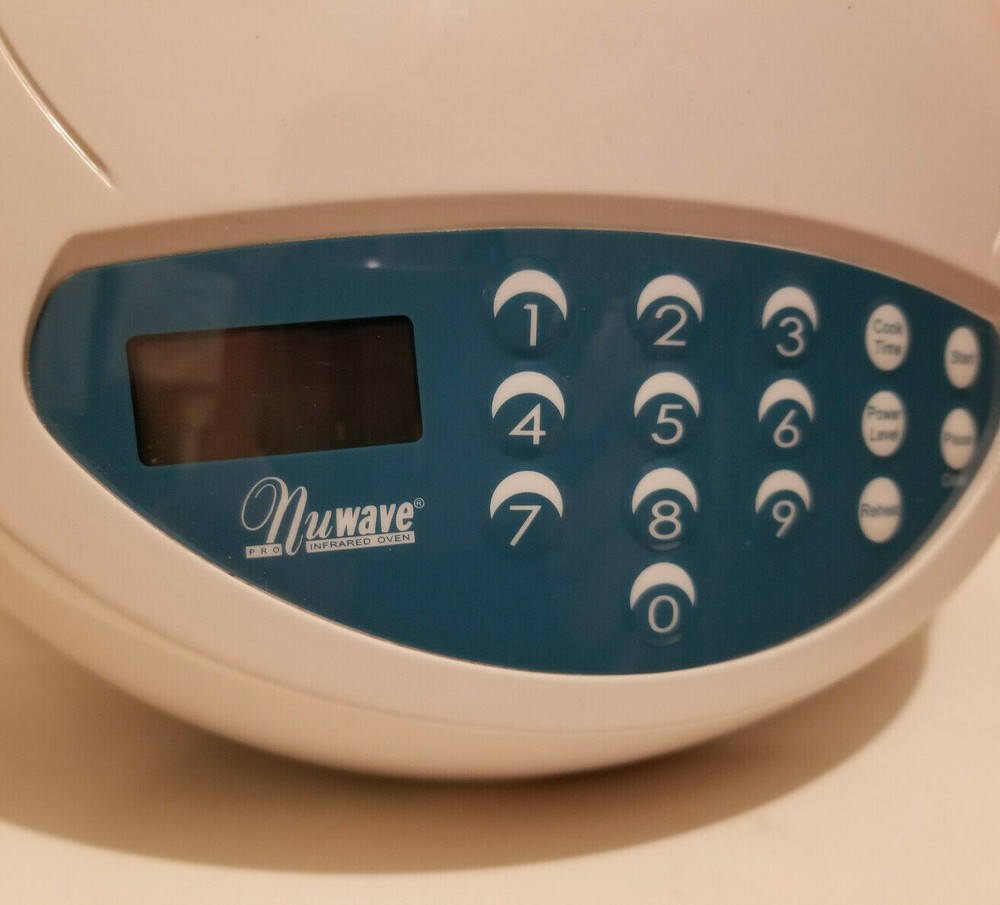 Nuwave Pro Infrared Oven Model 20342 White/Blue With Extention Ring