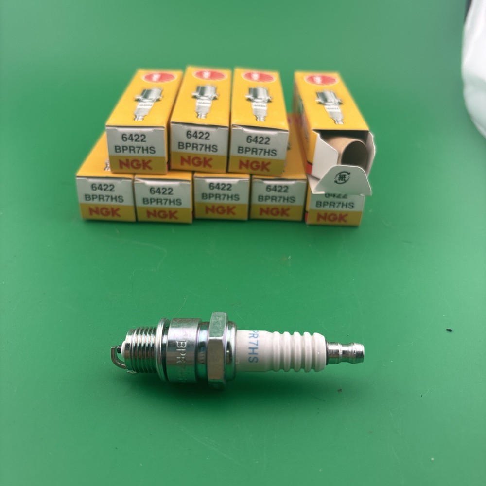9 Genuine OEM NGK BPR7HS (6422) Spark Plug