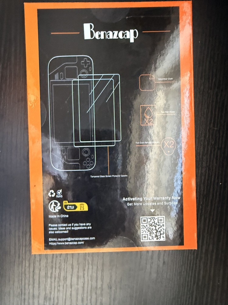 Benazcap [2 Pack] Steam Deck/Steam Deck Oled Screen Protector, Tempered Glass Ea