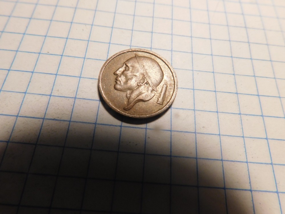 Belgium 20 CENTIMES 1957 # 352