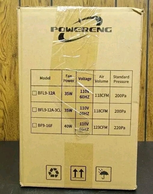 Bathroom extractor with 9.8 inch panel,