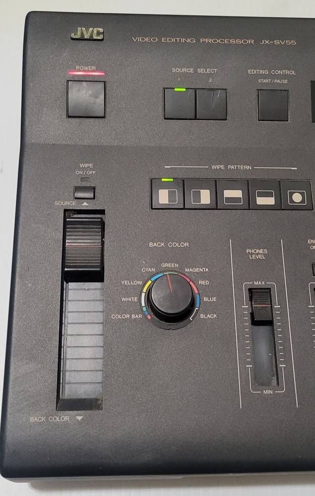 JVC JX-SV55c Video Editing Processor