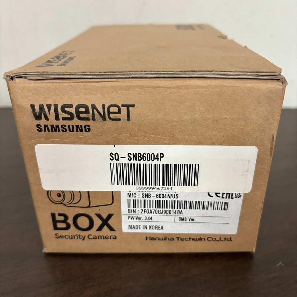 SNB-6004 Techwin WiseNet 2MP Bullet Security Camera