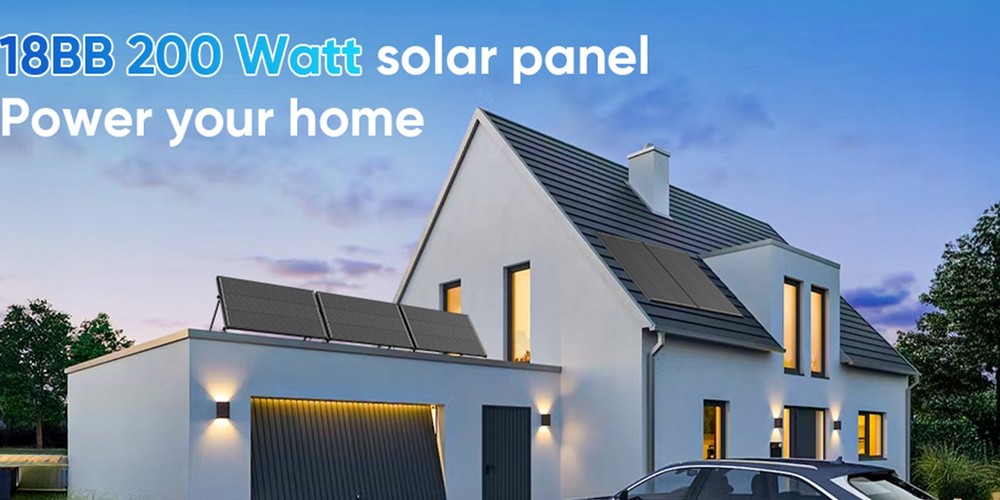 2/4/6PCS 200W Solar Panel
